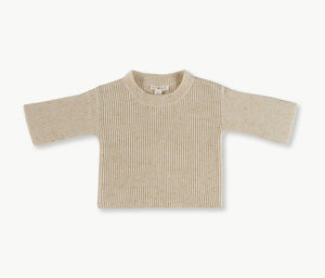 Rib Pull Over - Golden Speckle